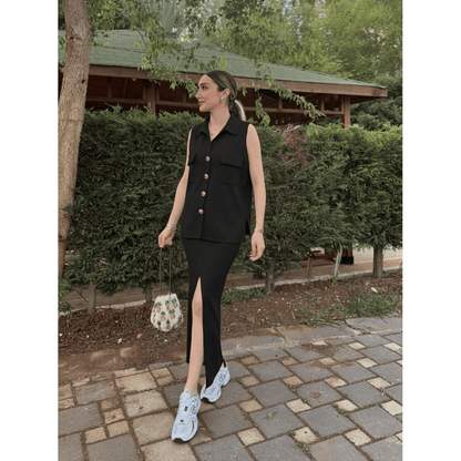 Jessie Vest & Skirt Set