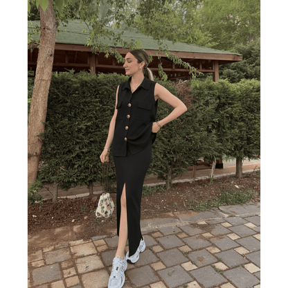 Jessie Vest & Skirt Set