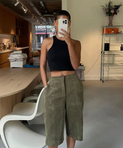 Norman Suede Jacket & Short