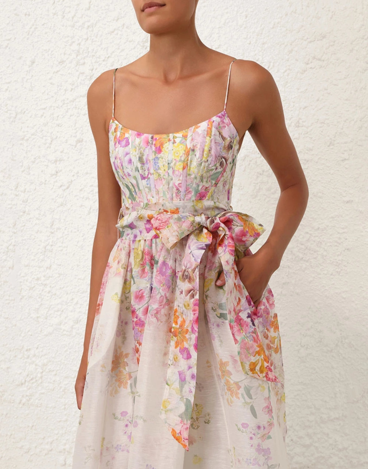 Olivia Colorful Floral Dress