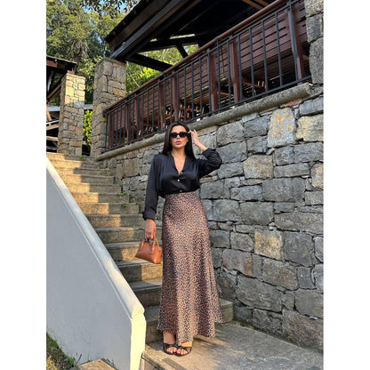 Letecia Leopard Skirt
