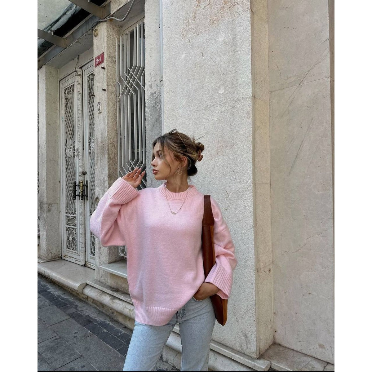 Anita Pink Sweater