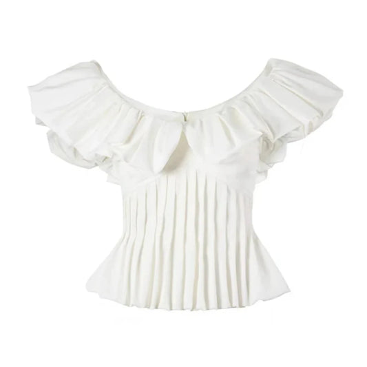 Leticia Ruffle Sleeve Top