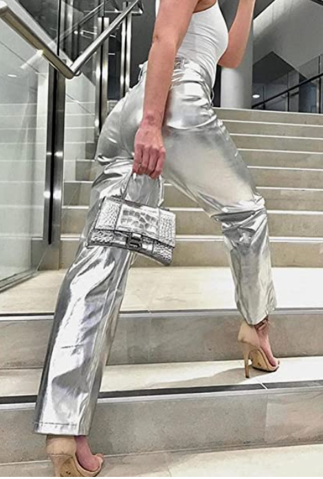 Maya Metallic Trousers