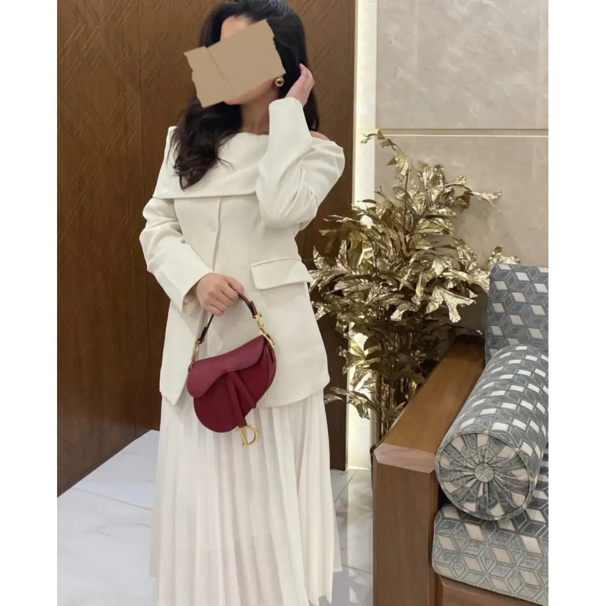 Claudia Off Shoulder Blazer