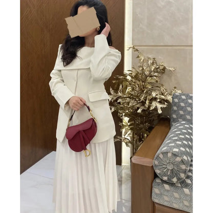 Claudia Off Shoulder Blazer