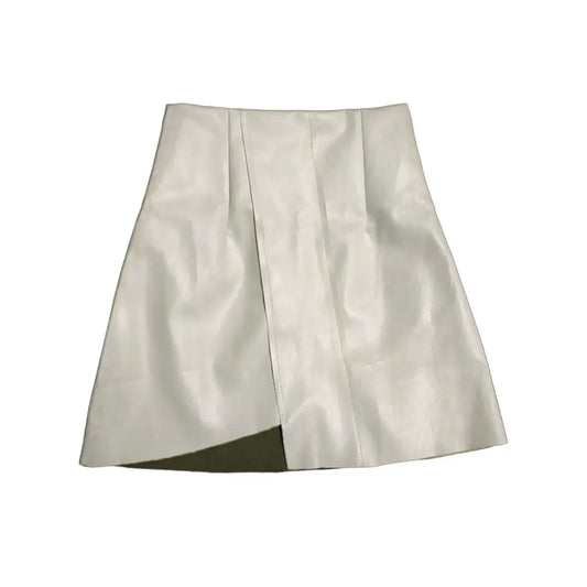 Dayna Leather Mini Skirt