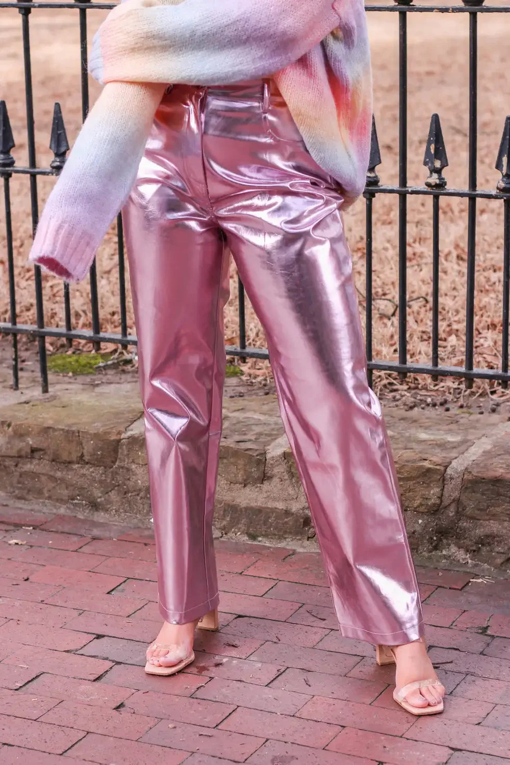 Maya Metallic Trousers