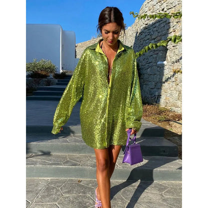 Valentina Sparkly Sequins Shirt