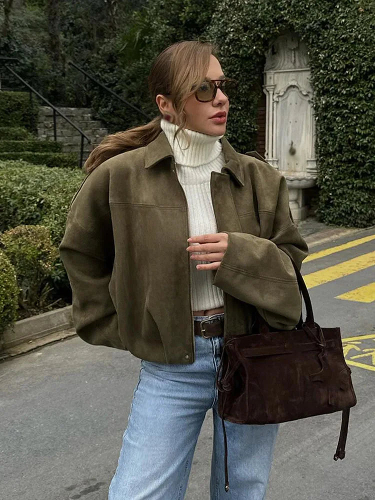 Norman Suede Jacket & Short