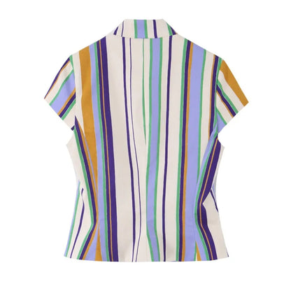 Glenda Striped Top
