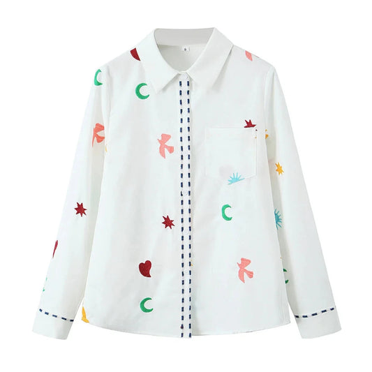 Lorelai Embroidered Shirt