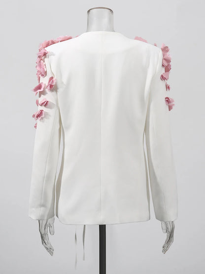 Haliyah Flower Blazer