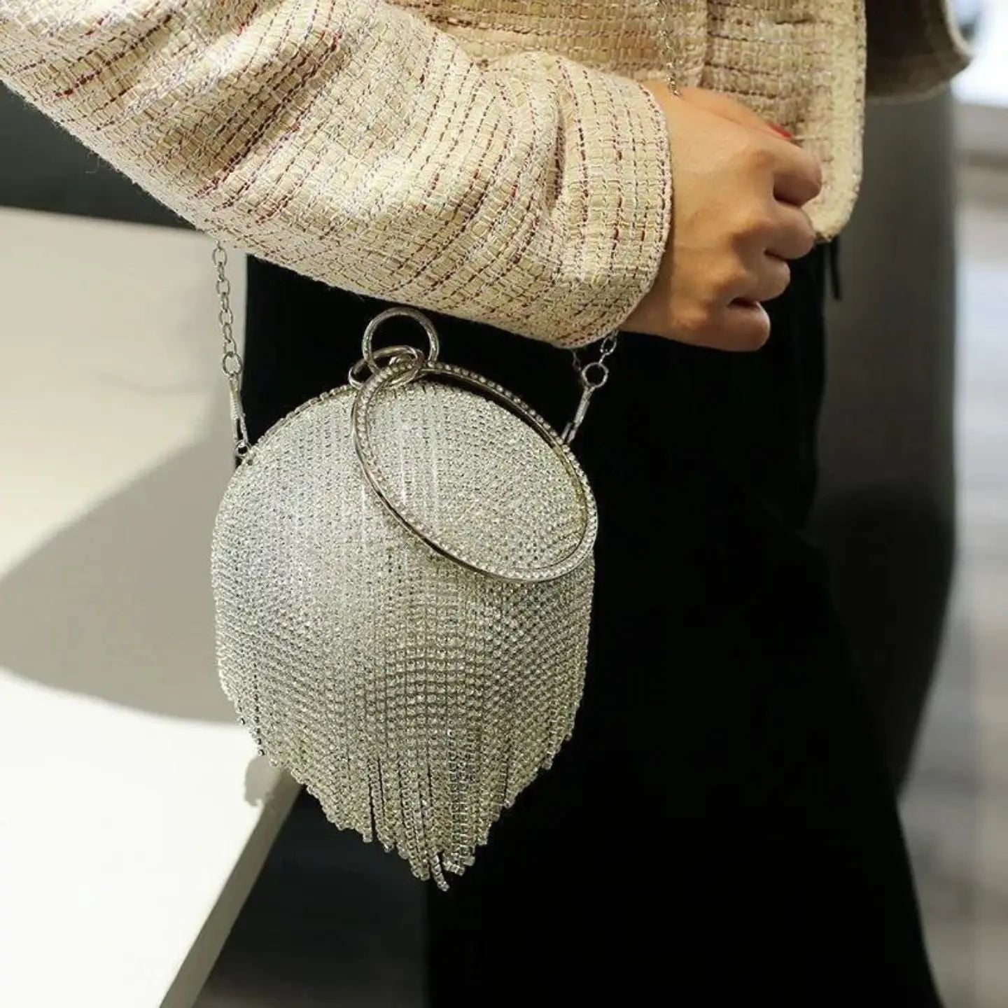 Yvette Round Ball Handbags