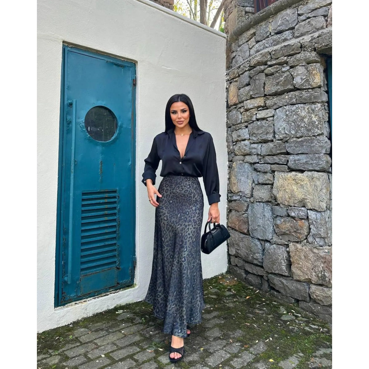 Letecia Leopard Skirt