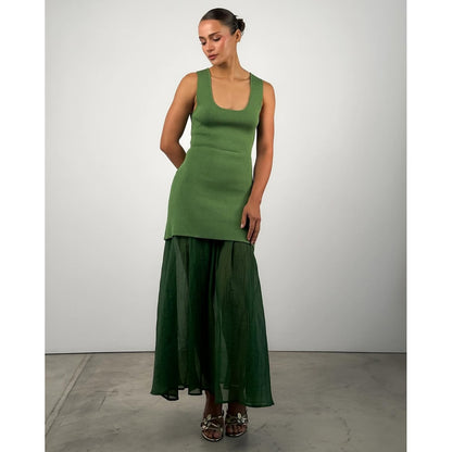 Terra Green Dress