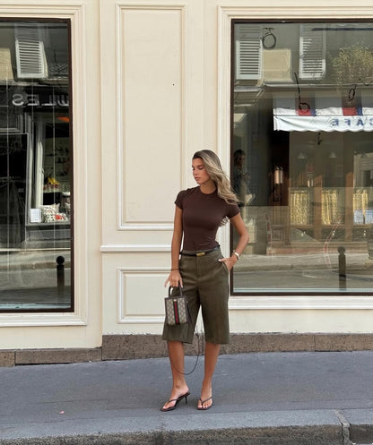 Norman Suede Jacket & Short