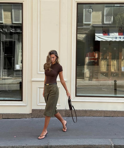 Norman Suede Jacket & Short