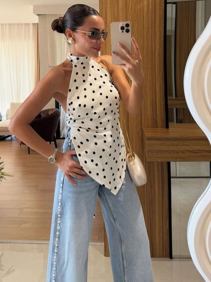 Veronica Backless Top