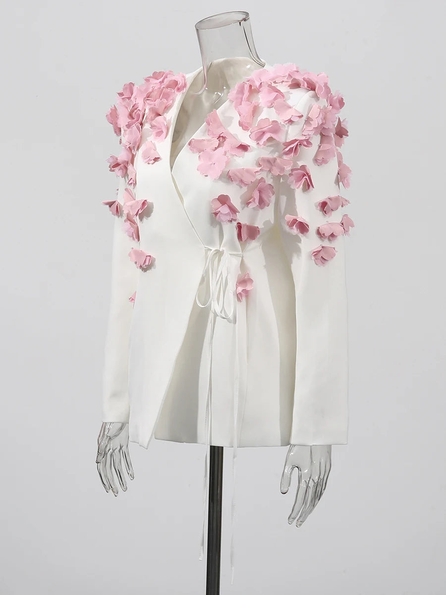 Haliyah Flower Blazer