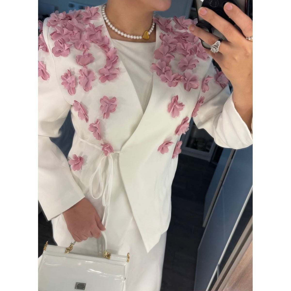 Haliyah Flower Blazer