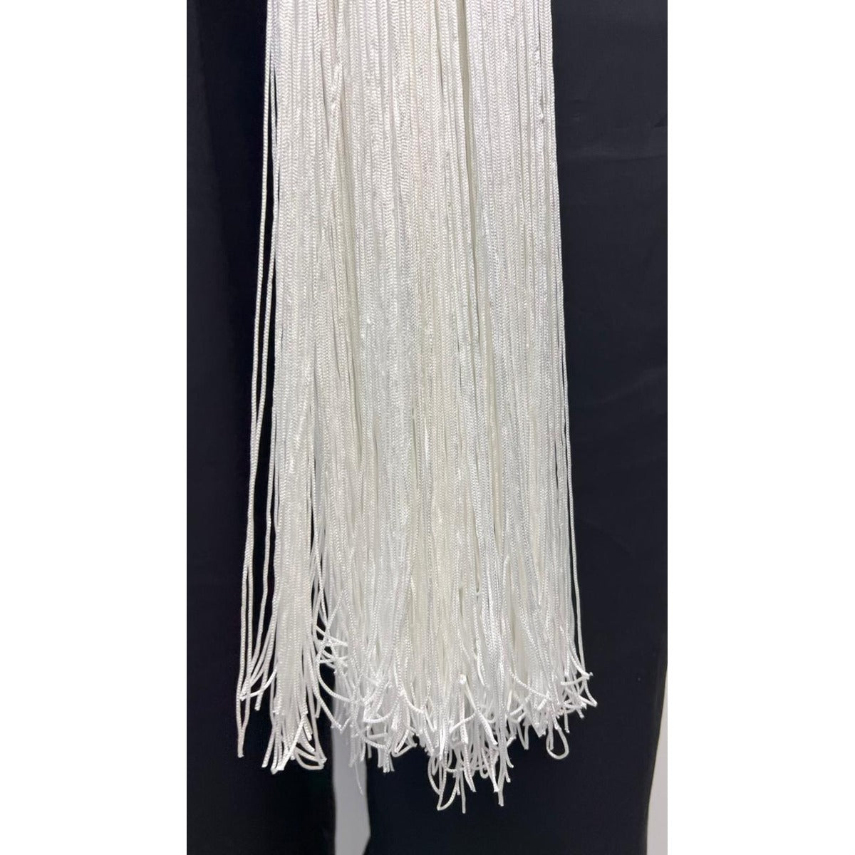Mira Tassel Satin Scarf