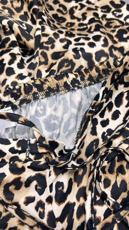 Eva Leopard Trouser