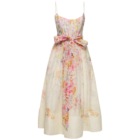 Olivia Colorful Floral Dress