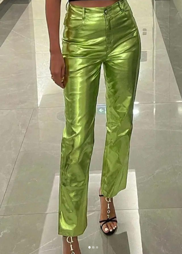 Maya Metallic Trousers