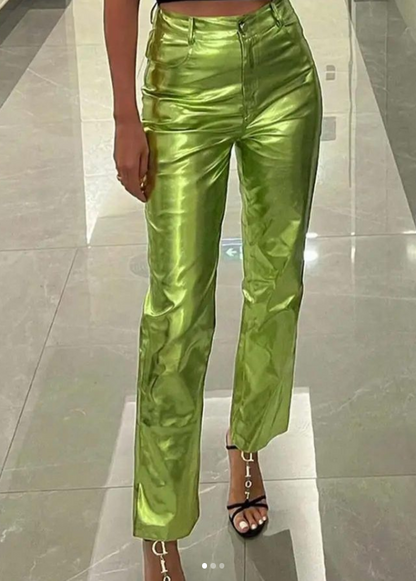 Maya Metallic Trousers