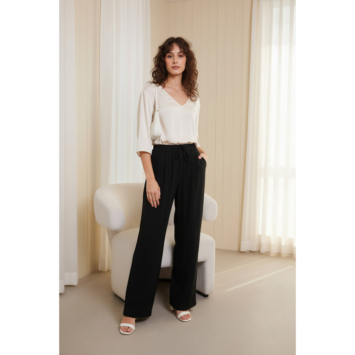 Darina Black Trouser