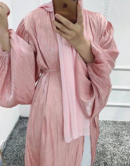 Abaya with Inner Set - Pinkfig Boutique