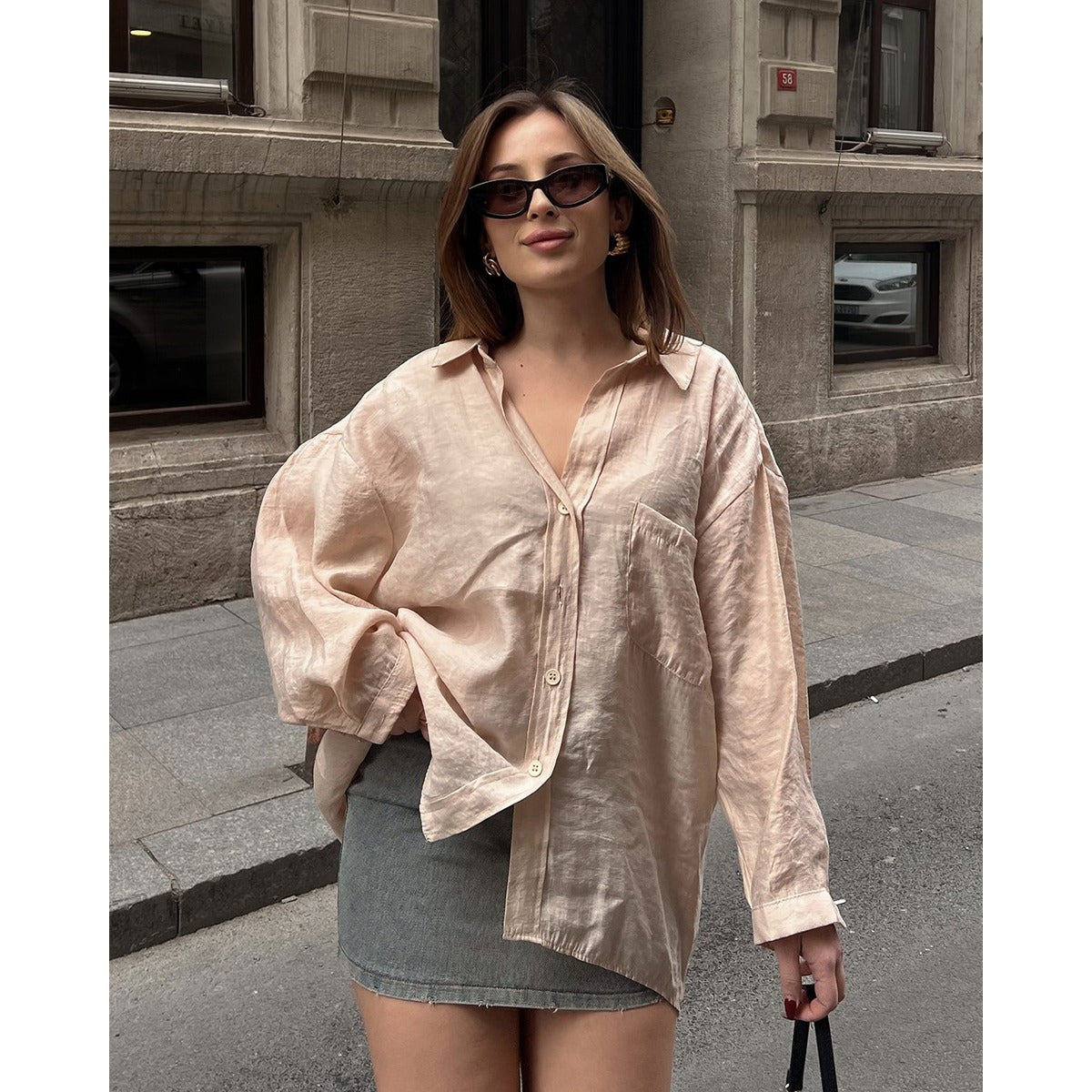Stacy Oversized Shirt