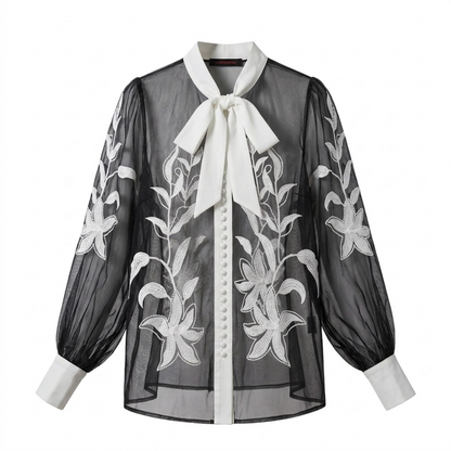 Norma Embroidered Blouse