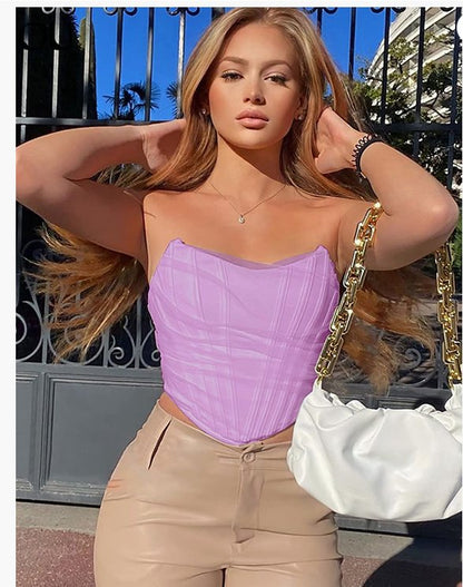 Corset Body Shaper Top - Pinkfig Boutique