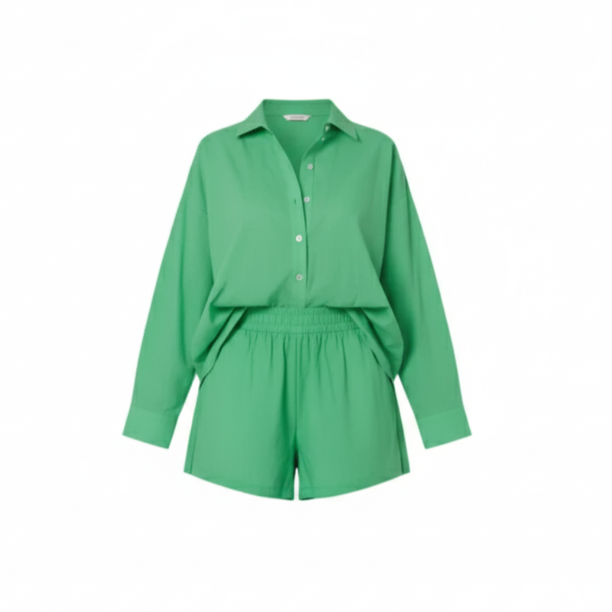 Shantal Maple Green Shirt Set