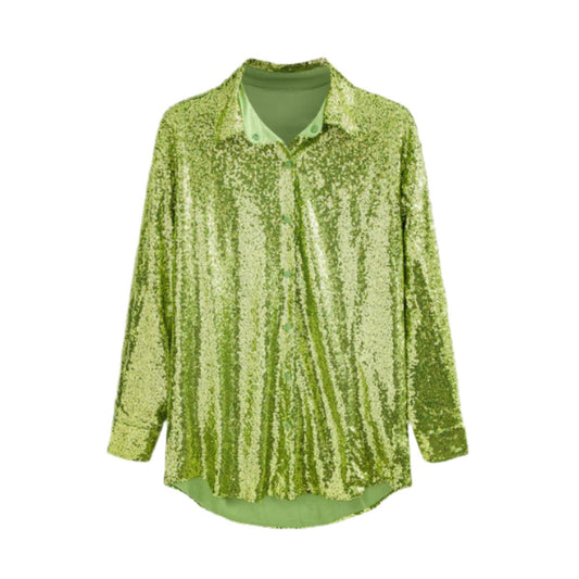 Valentina Sparkly Sequins Shirt