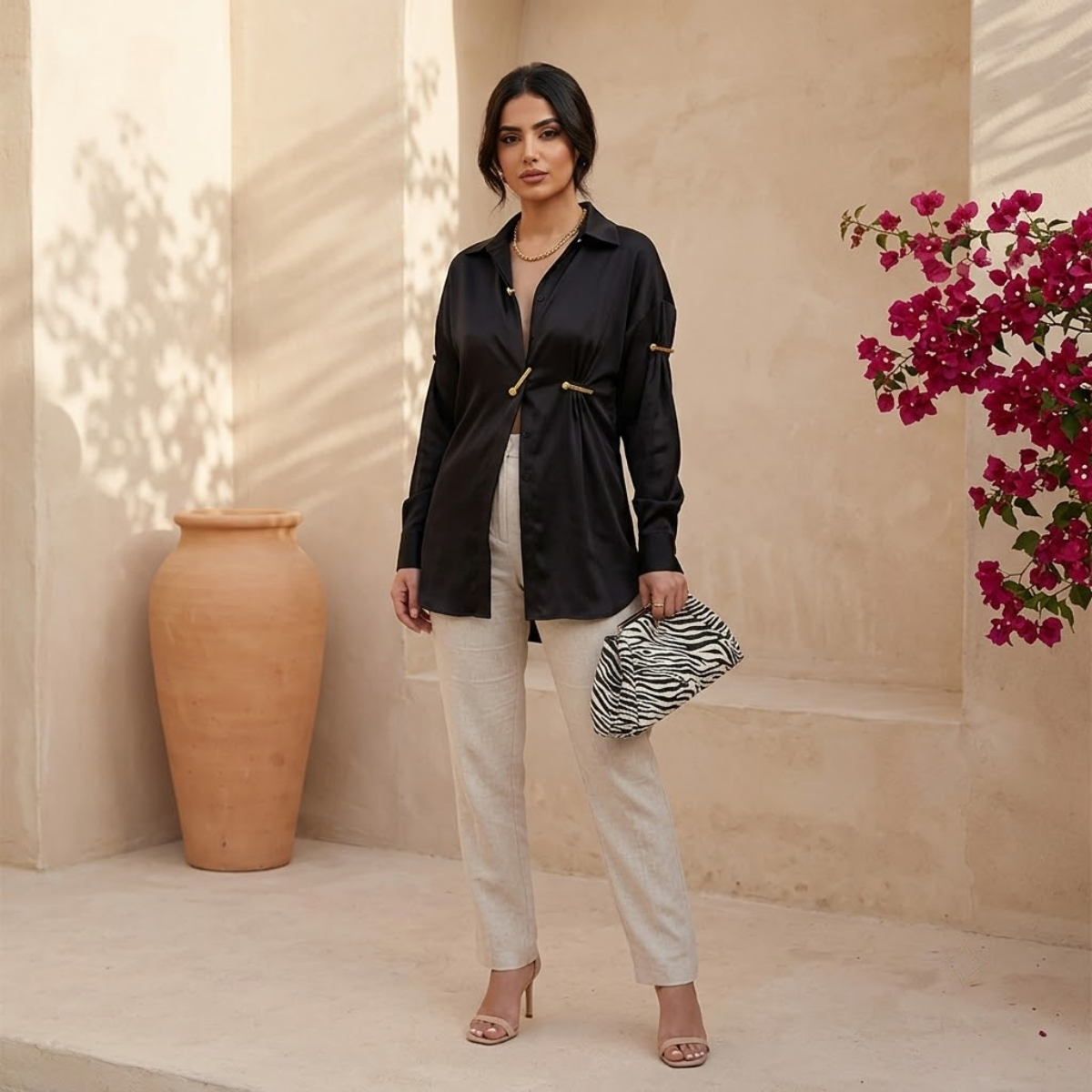 Lamar Silk Shirt