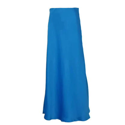 Leonora Satin Long Skirt