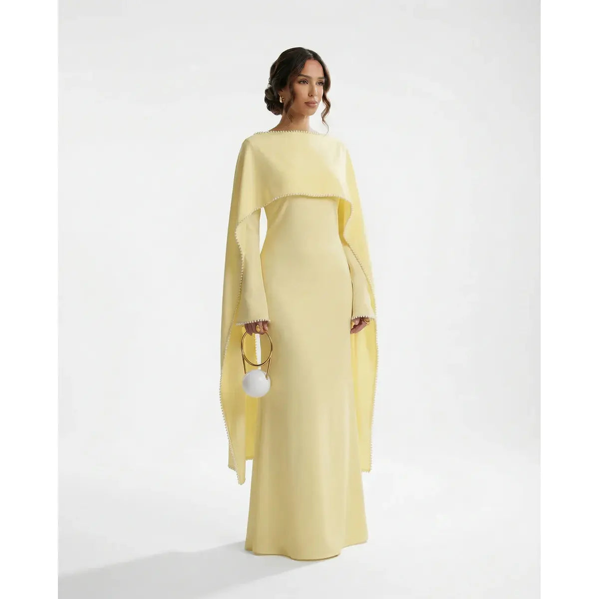 Naya Pearl Shawl Dress