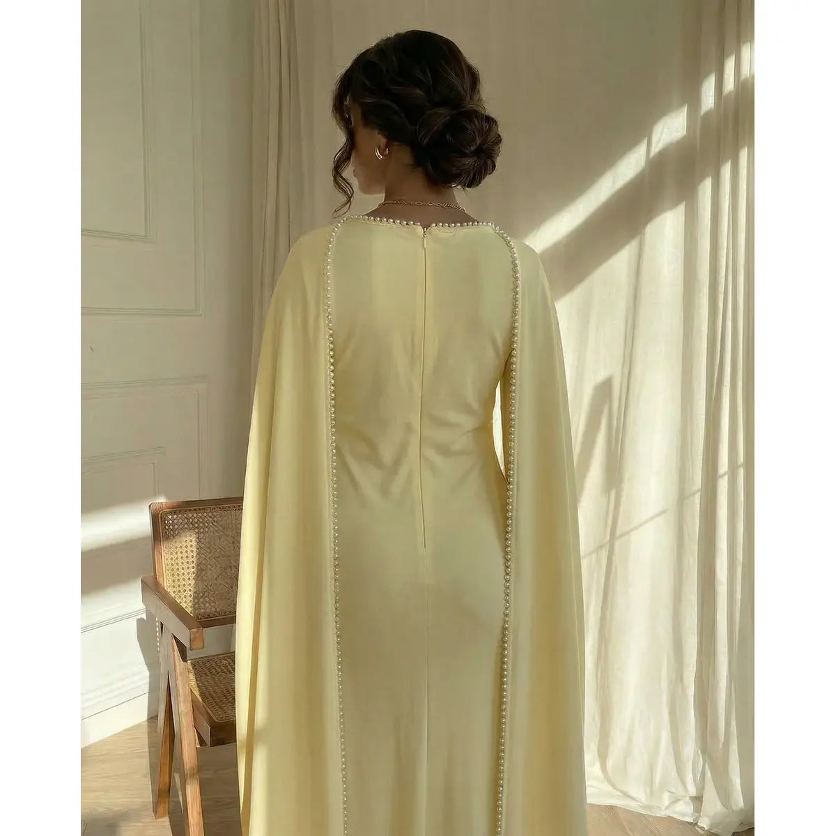 Naya Pearl Shawl Dress