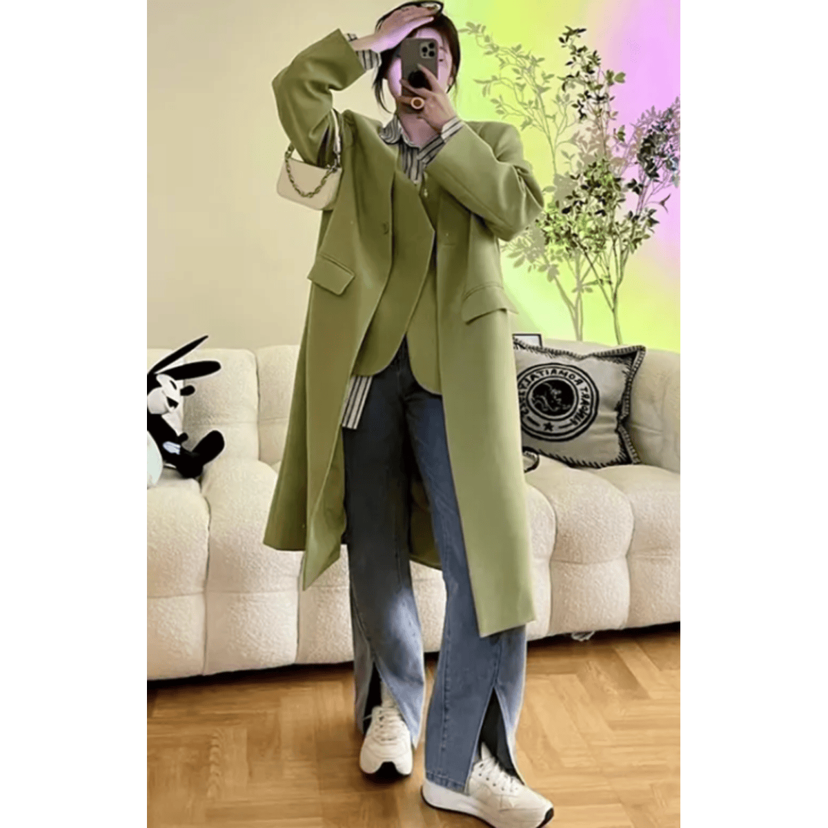 Ursula Oversized Long Coat Jacket