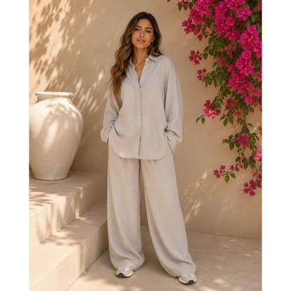 Penelope Linen Grey Set