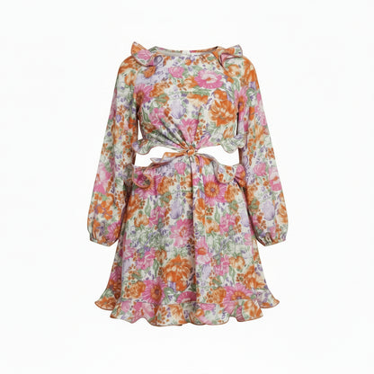 Esther Ruffle Dress