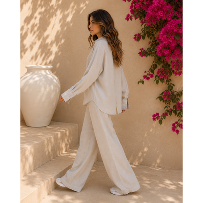 Penelope Linen Grey Set