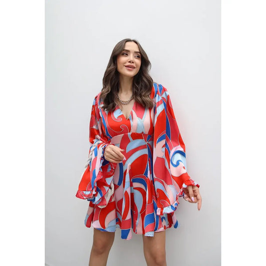 Odette Spanish Sleeve Dress