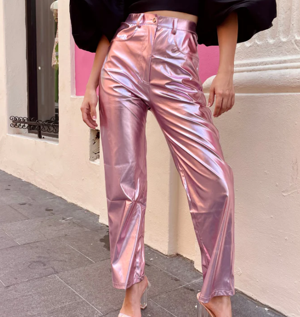 Maya Metallic Trousers