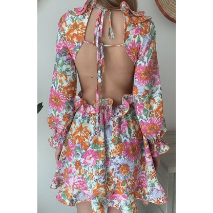 Esther Ruffle Dress