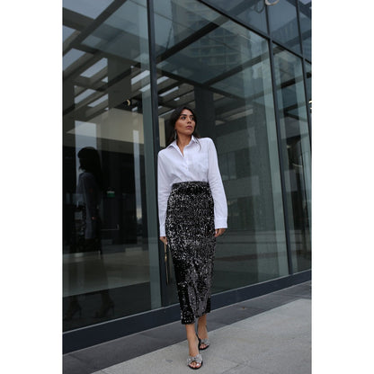 Sabina Sequins Skirt
