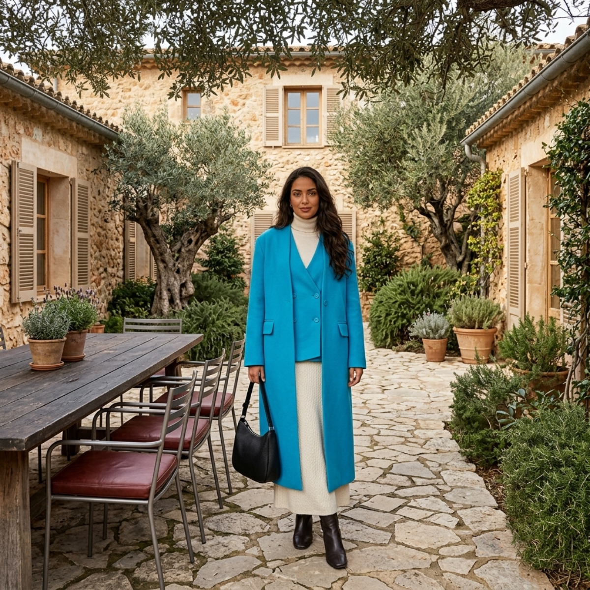 Ursula Oversized Long Coat Jacket